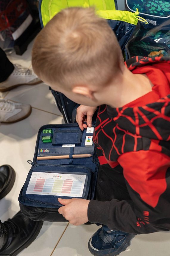 Schulranzentag und Skoda-Buffett im Skoda-Autohaus in Nordhausen