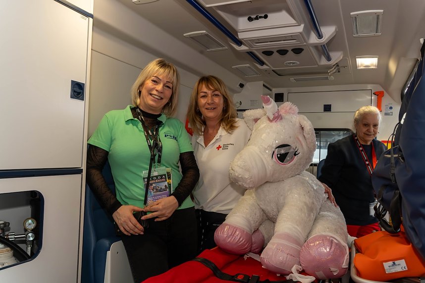 Schulranzentag und Skoda-Buffett im Skoda-Autohaus in Nordhausen