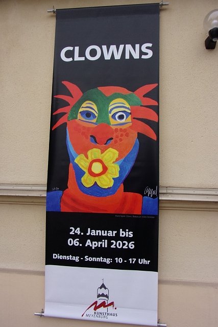"Clowns" - Vernissage zur neuen Ausstellung im Kunsthaus Meyenburg