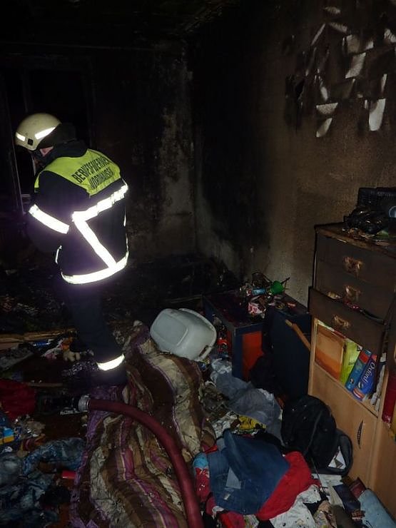 Wohnungsbrand am Petersberg