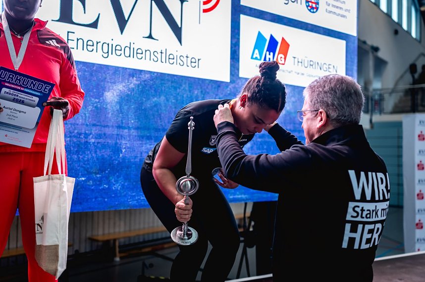 17. Kugelsto&szlig;-Indoor in Nordhausen