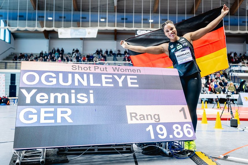 17. Kugelsto&szlig;-Indoor in Nordhausen