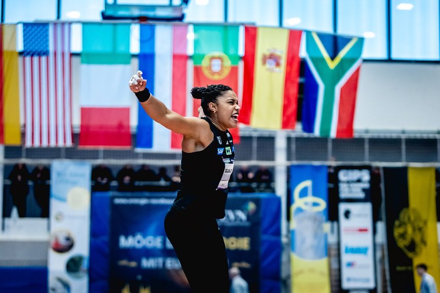 17. Kugelsto&szlig;-Indoor in Nordhausen