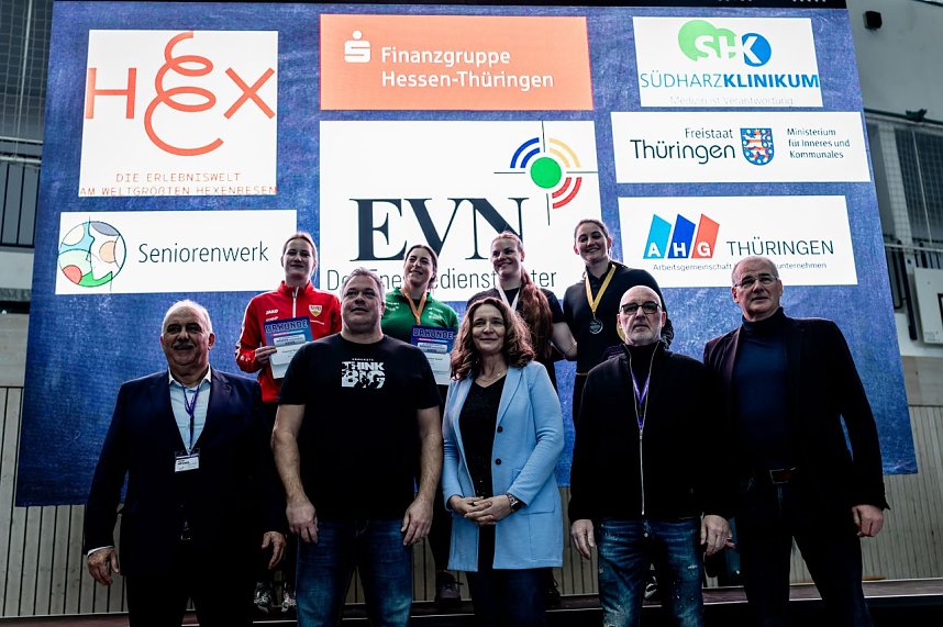 Bilder vom U-20-Wettkampf beim Kugelsto&szlig;-Indoor. 