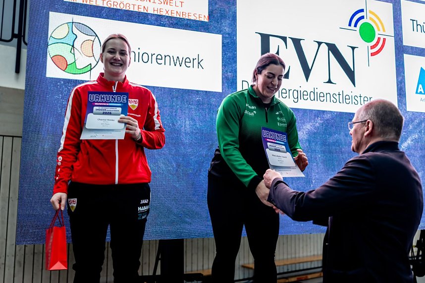 Bilder vom U-20-Wettkampf beim Kugelsto&szlig;-Indoor. 