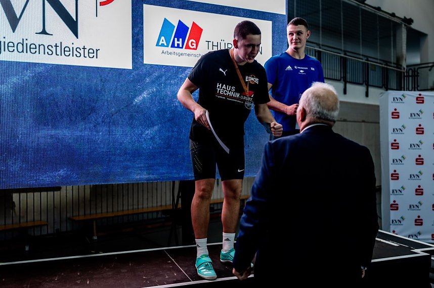 Bilder vom U-20-Wettkampf beim Kugelsto&szlig;-Indoor. 