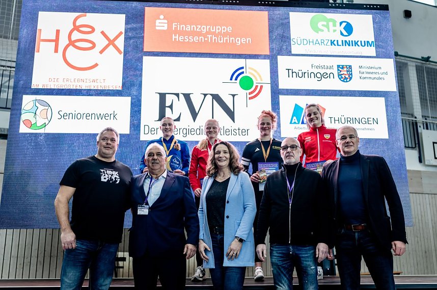 Bilder vom U-20-Wettkampf beim Kugelsto&szlig;-Indoor. 