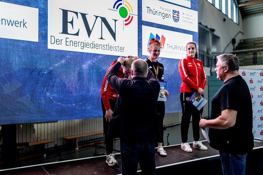 Bilder vom U-20-Wettkampf beim Kugelsto&szlig;-Indoor. 