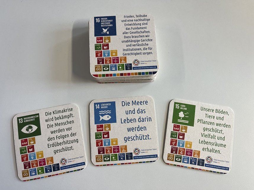 Um Nachhaltigkeit ging es k&uuml;rzlich im Humboldt-Gymnasium.