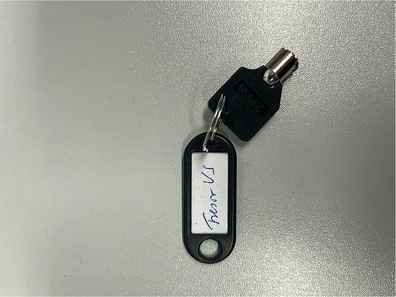 Bei Durchsuchung aufgefunde Schl&uuml;ssel