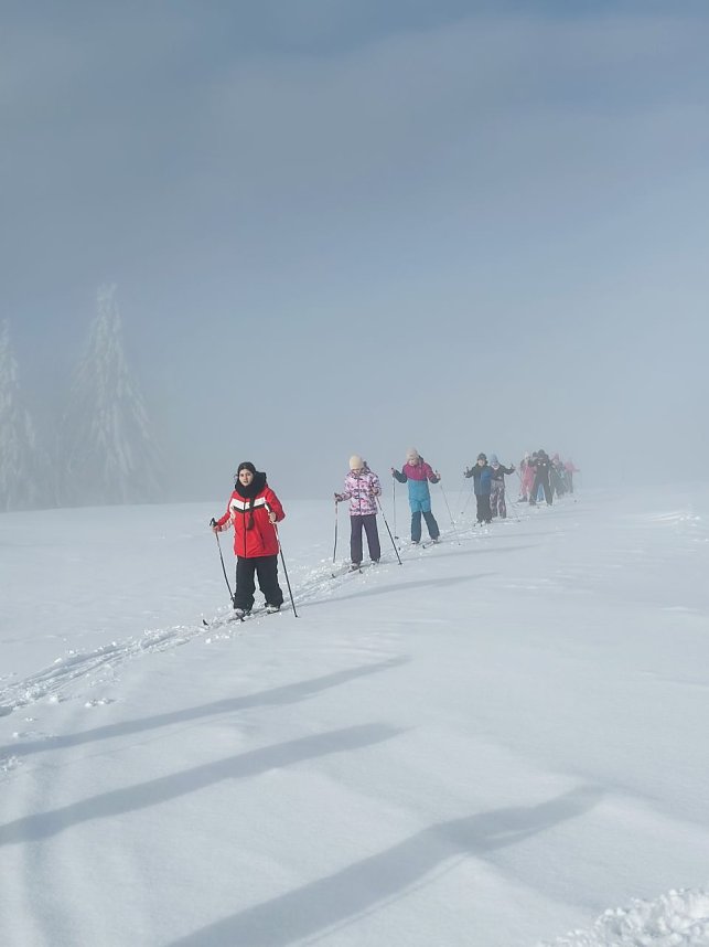 Ski-Ausflug der Grundschule Bertold Brecht in den Harz