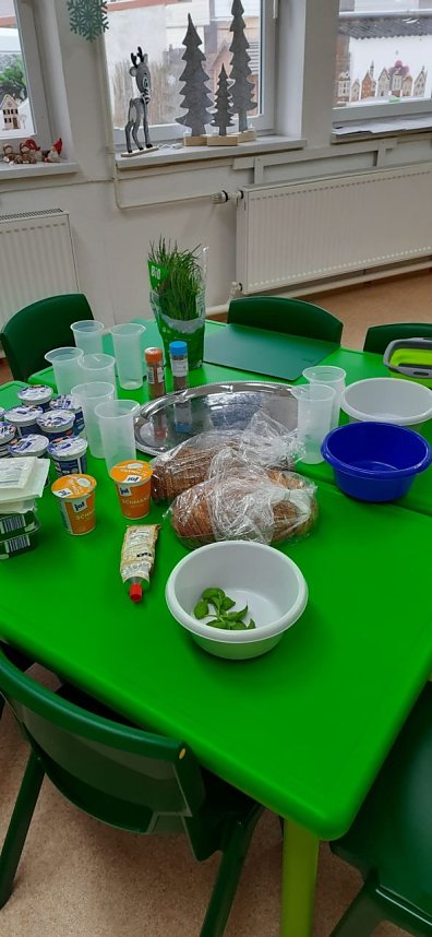 Gesund und lecker - bei den Hohensteiner Zwergen drehte sich letzte Woche alles rund um das gesunde Essen