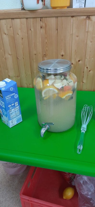 Gesund und lecker - bei den Hohensteiner Zwergen drehte sich letzte Woche alles rund um das gesunde Essen