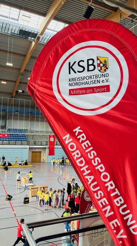 Kindergartensporttag in der Wiedigsburghalle