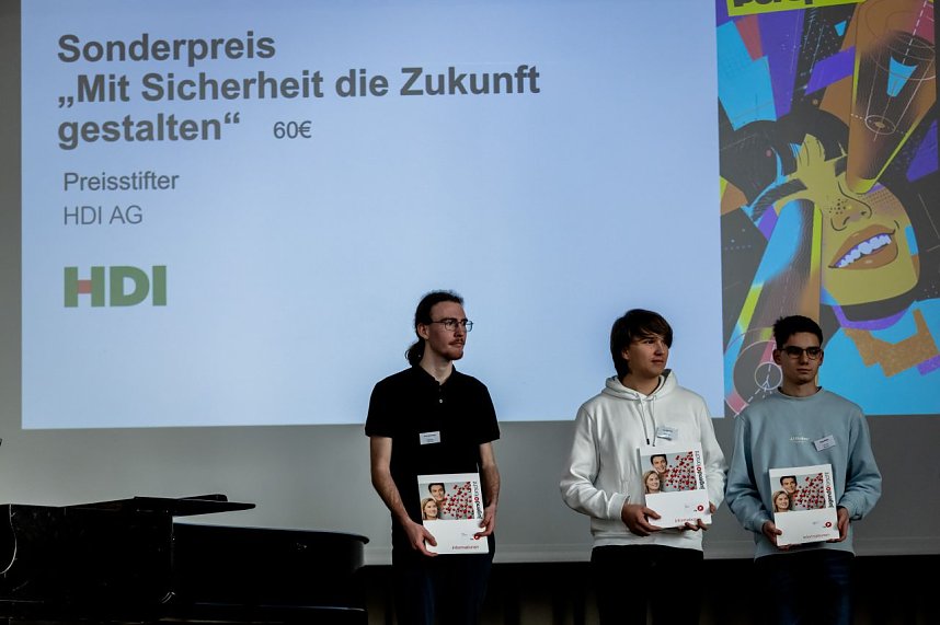 Jugend forscht im Audimax der Hochschule Nordhausen. 