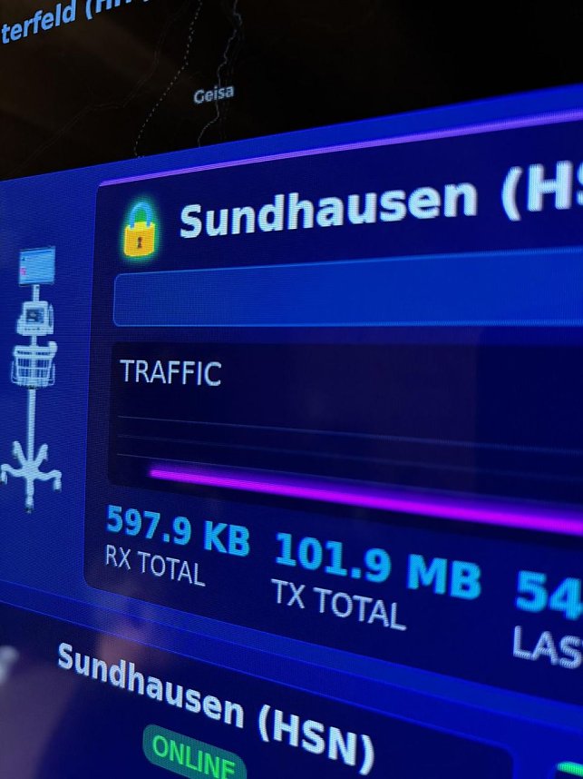 Demonstration der hersteller&uuml;bergreifenden Quantenschl&uuml;ssel-Verteilung (QKD) f&uuml;r kritische Infrastrukturen im Gesundheitskiosk Sundhausen