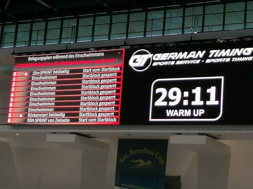 Der Nordh&auml;user Schwimmverein beim 27. Berolina Cup in Berlin