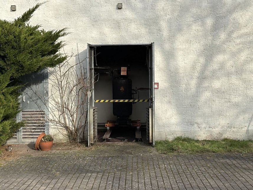 Feuerwehreinsatz am alten Reemtsma-Gel&auml;nde