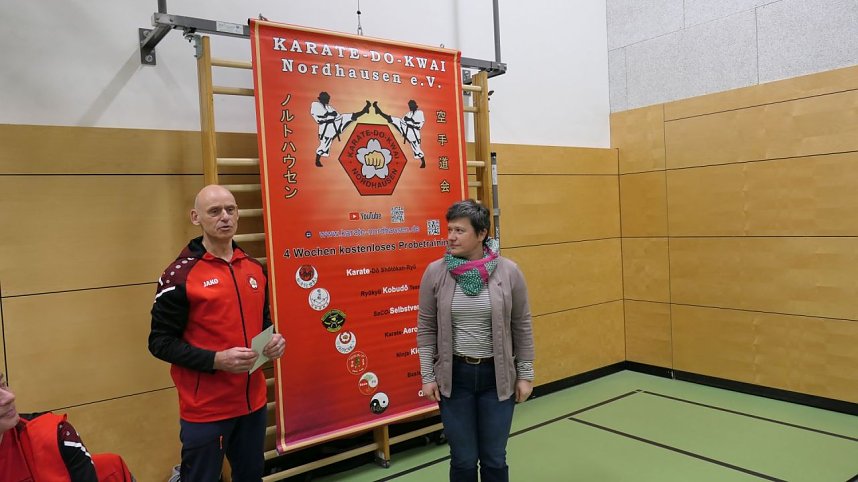Vorstandswahl und Ehrungen beim Karate Do Kwai Nordhausen