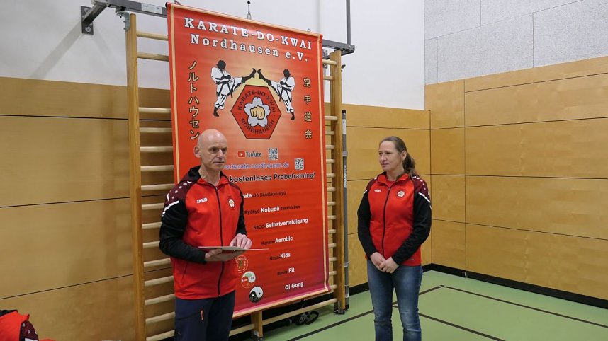 Vorstandswahl und Ehrungen beim Karate Do Kwai Nordhausen