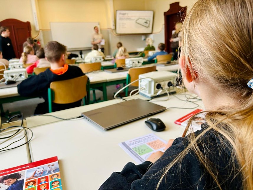 Tag der offenen T&uuml;r am Herder-Gymnasium in Nordhausen. 