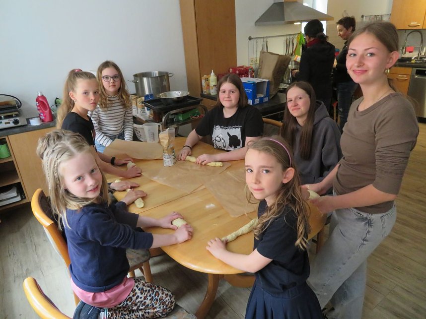 Zur Oster&uuml;bernachtung gibt es beim KILA immer was zu tun