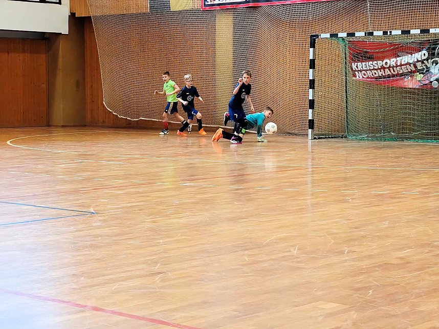 Zehn Mannschaften k&auml;mpften um den Schulpokal.