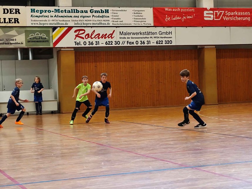 Zehn Mannschaften k&auml;mpften um den Schulpokal.