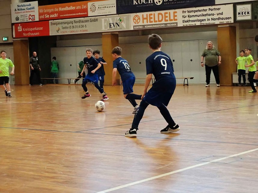 Zehn Mannschaften k&auml;mpften um den Schulpokal.