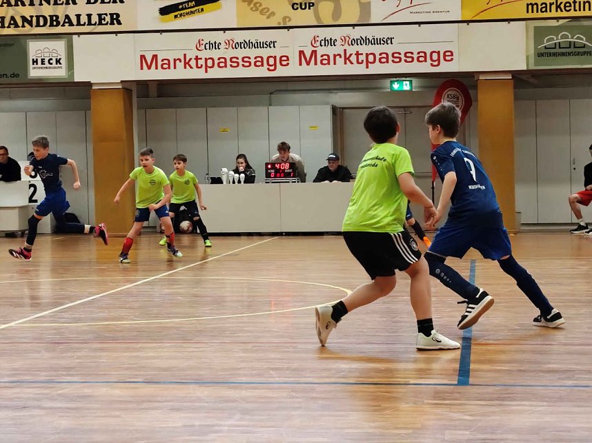 Zehn Mannschaften k&auml;mpften um den Schulpokal.