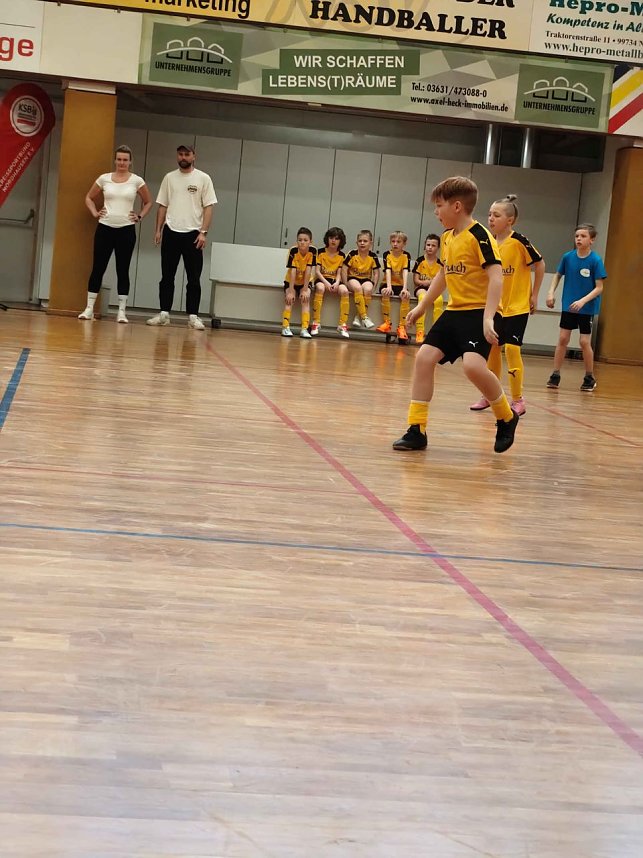 Zehn Mannschaften k&auml;mpften um den Schulpokal.