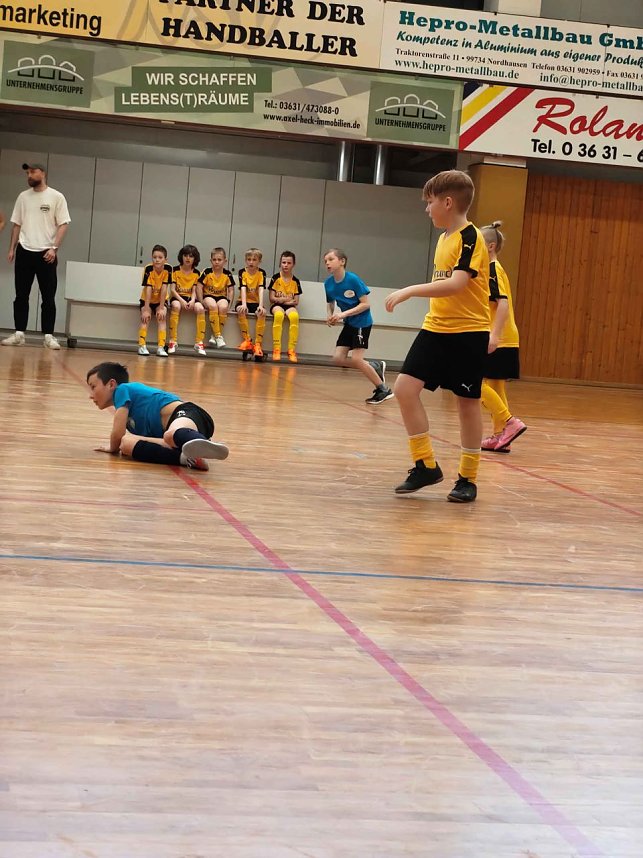 Zehn Mannschaften k&auml;mpften um den Schulpokal.