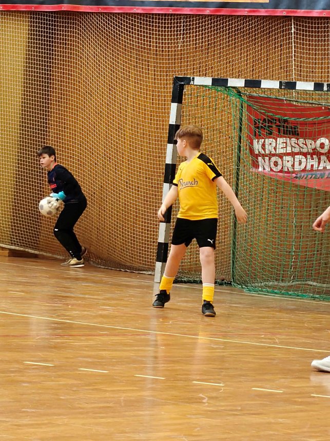 Zehn Mannschaften k&auml;mpften um den Schulpokal.