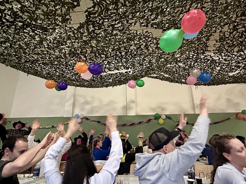 Karnevalsumzug durch Petersdorf im M&auml;rz