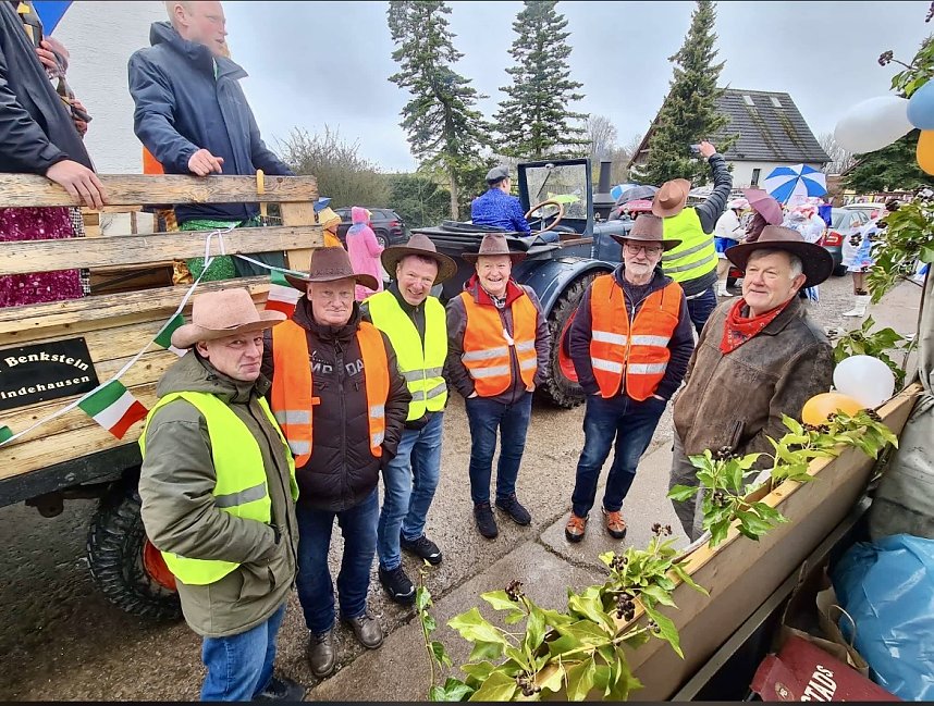 Abendveranstaltung in Petersdorf. 