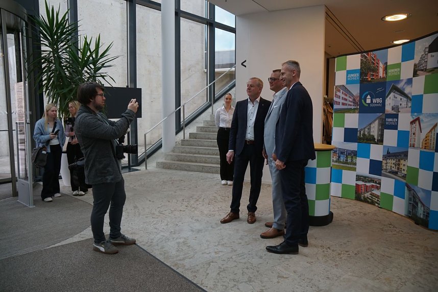 Festakt 125 Jahre WBG im Ratssaal in Nordhausen.