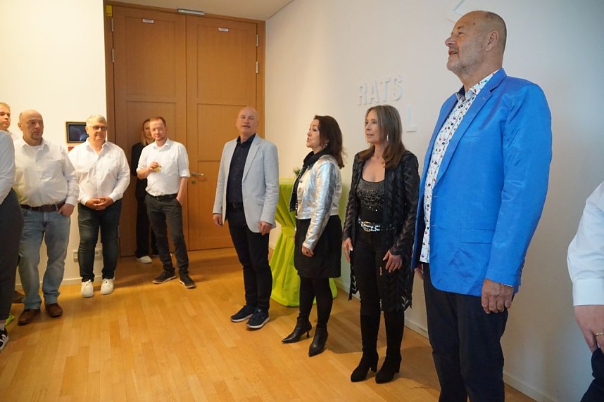 Festakt 125 Jahre WBG im Ratssaal in Nordhausen.