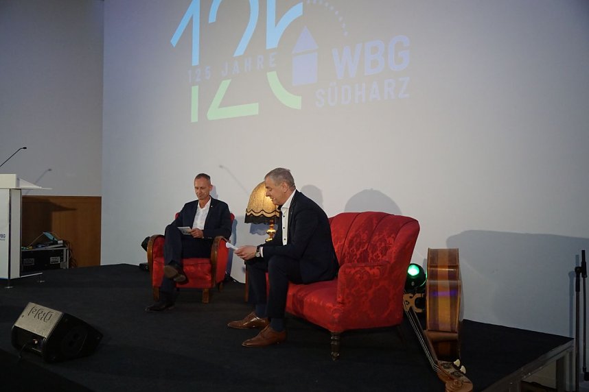 Festakt 125 Jahre WBG im Ratssaal in Nordhausen.