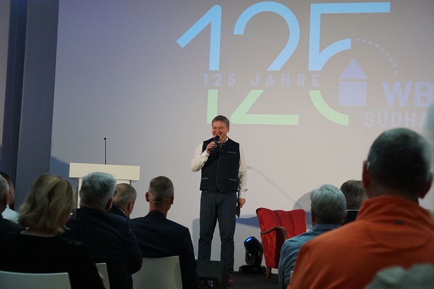 Festakt 125 Jahre WBG im Ratssaal in Nordhausen.