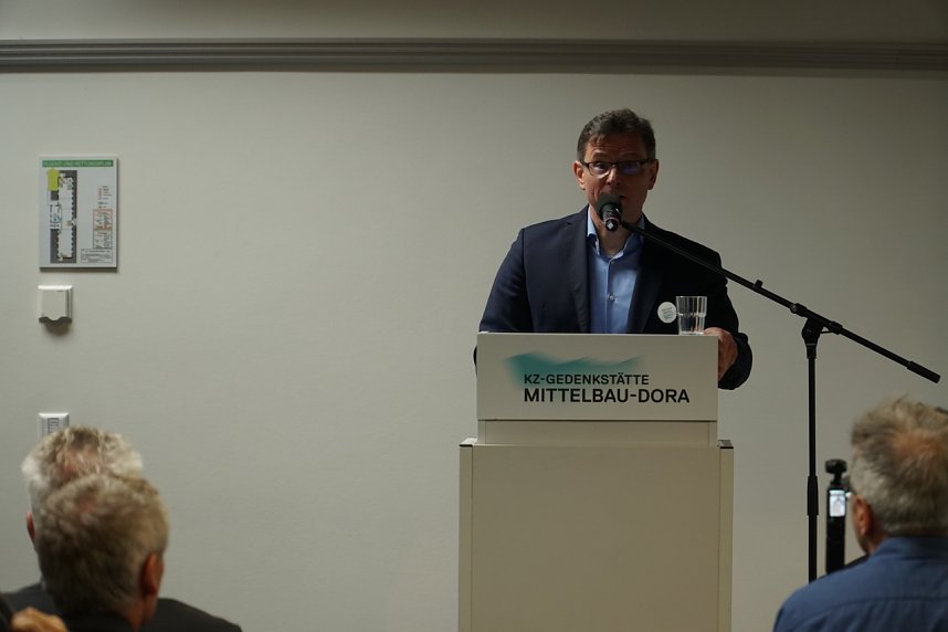 Gedenken zum 81. Jahrestag der Befreiung des KZ Mittelbau-Dora