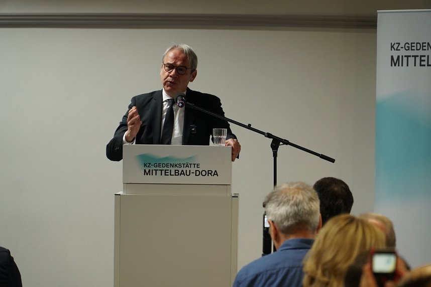 Gedenken zum 81. Jahrestag der Befreiung des KZ Mittelbau-Dora