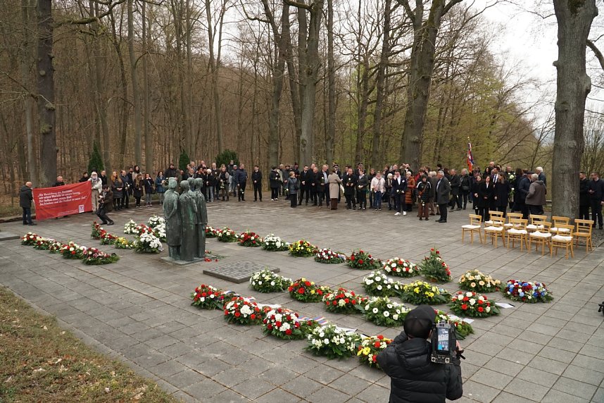 Gedenken zum 81. Jahrestag der Befreiung des KZ Mittelbau-Dora