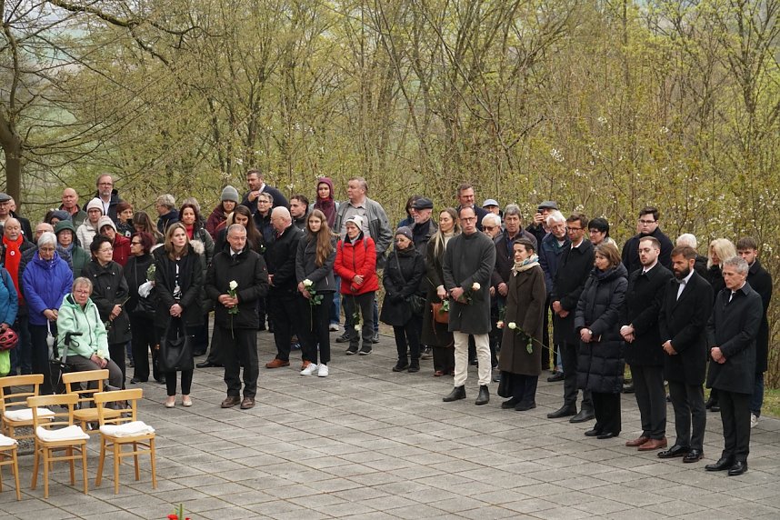 Gedenken zum 81. Jahrestag der Befreiung des KZ Mittelbau-Dora