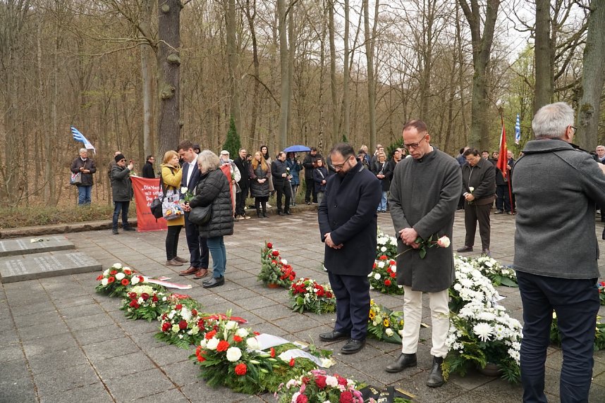 Gedenken zum 81. Jahrestag der Befreiung des KZ Mittelbau-Dora