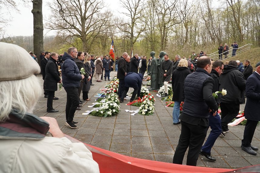 Gedenken zum 81. Jahrestag der Befreiung des KZ Mittelbau-Dora