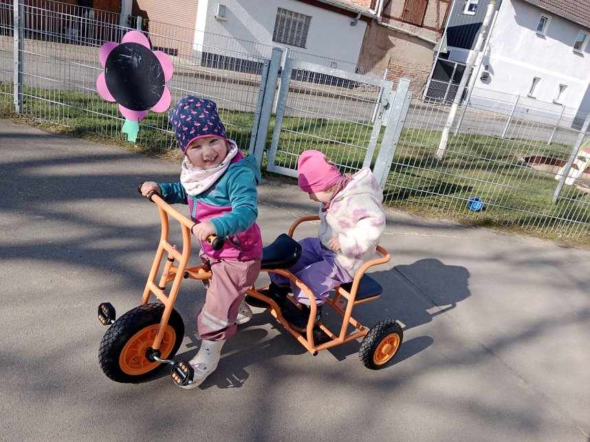 Oster&uuml;berraschung f&uuml;r die Kita Sonnenschein