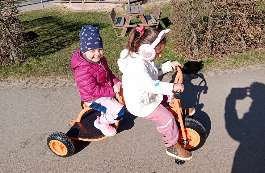 Oster&uuml;berraschung f&uuml;r die Kita Sonnenschein