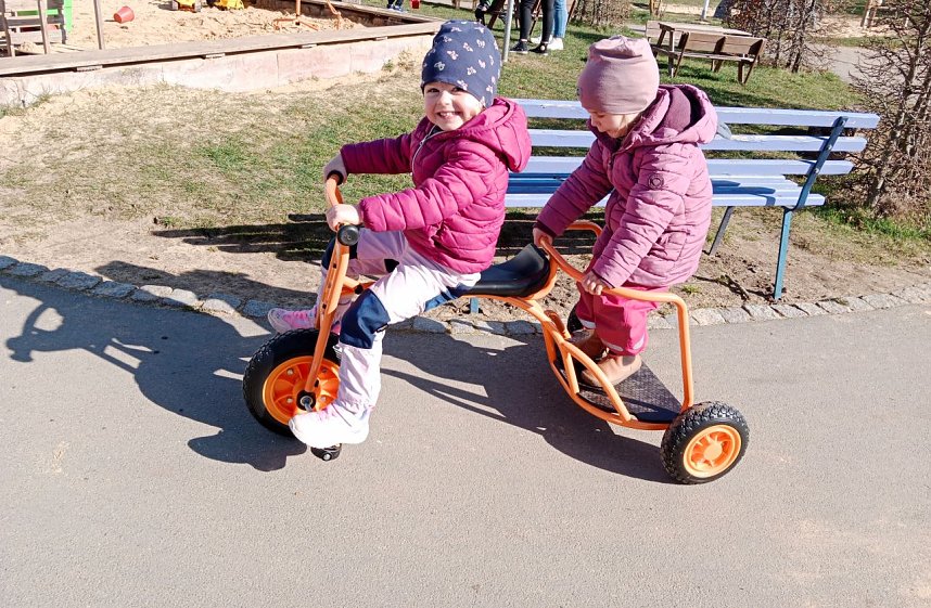 Oster&uuml;berraschung f&uuml;r die Kita Sonnenschein