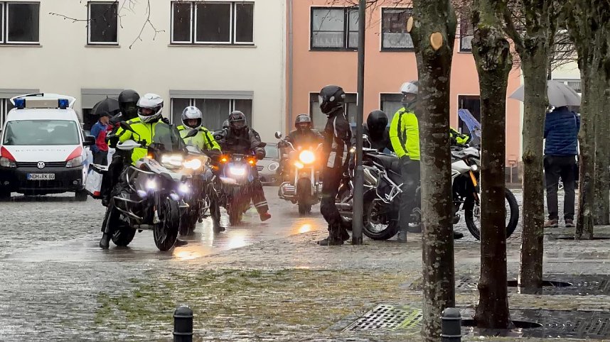 Bikergottesdienst in der Kirche in Ellrich.
