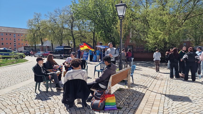 Impressionen rund um die Geschehnisse am Herder Gymnaisum